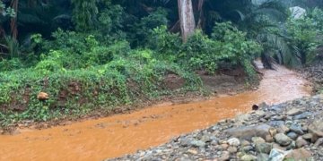 Diduga Limbah Dari Tambang PT GMS