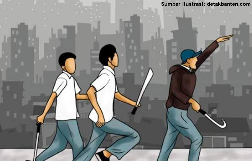foto ilustrasi pengancaman di Bau-bau
