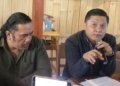 Kuasa hukum Jamie McIntyre Komang Ari Sumartawan, SH saat konferensi pers