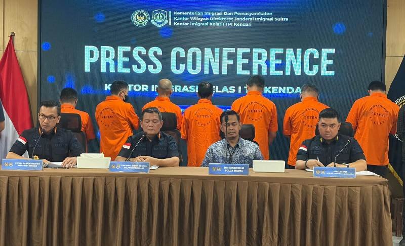 Upaya Penyelundupan 7 WNA Tiongkok ke Australia