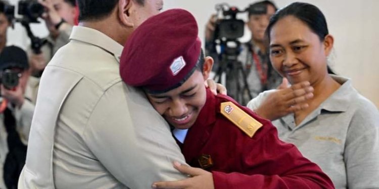 Presiden Prabowo Tinjau SRMP 17 Tabanan Bali