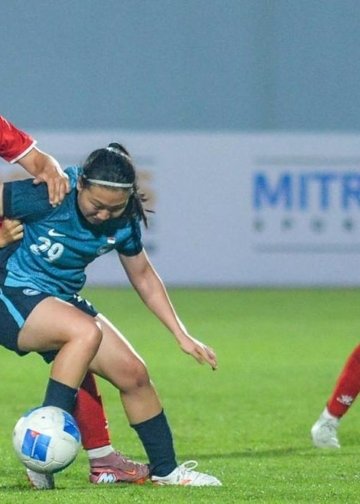 Timnas Putri Indonesia vs Singapura