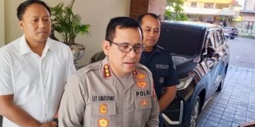 Kapolresta Denpasar Kombes Pol. Leonardo David Simatupang