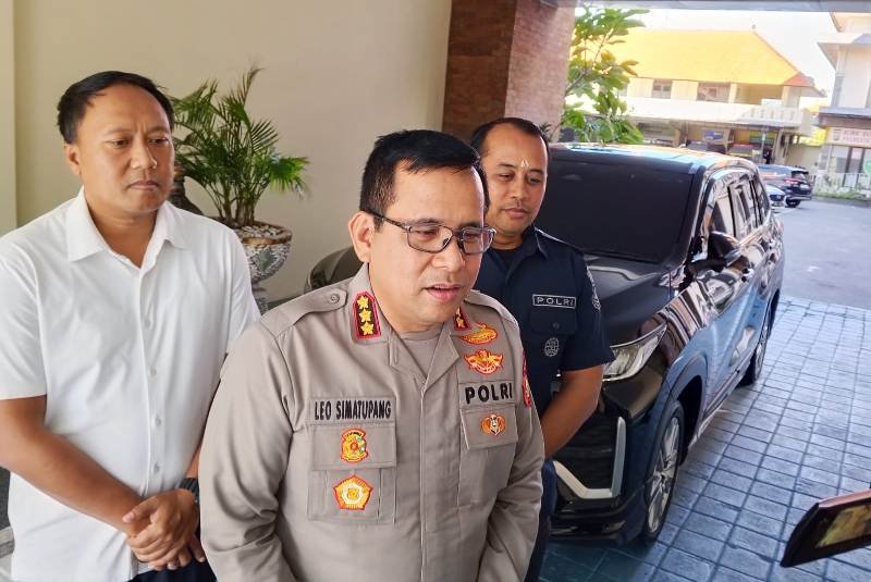 Kapolresta Denpasar Kombes Pol. Leonardo David Simatupang