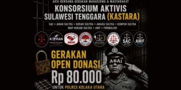 Open Donasi KASTARA Kejar Tahanan Polres Kolut