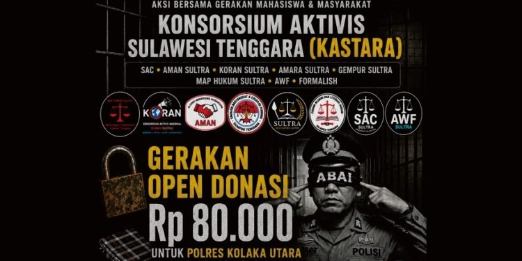 Open Donasi KASTARA Kejar Tahanan Polres Kolut