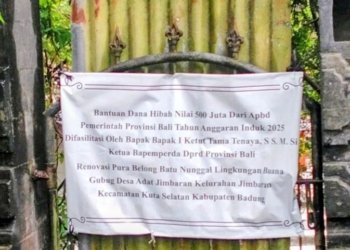 Penyimpangan Hibah Rp500 Juta Pura Belong Batu Nunggul