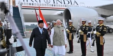 Presiden Prabowo Sambut PM Narendra Modi