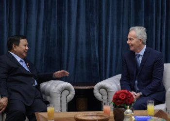 Presiden Prabowo Terima Tony Blair di Kertanegara, Pererat Silaturahmi dan Bahas Perkembangan Strategis Global