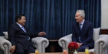 Presiden Prabowo Terima Tony Blair di Kertanegara, Pererat Silaturahmi dan Bahas Perkembangan Strategis Global