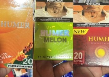 Rokok Ilegal Merek Humer