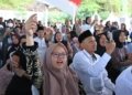 Warga Dari Berbagai Desa di NTB Sambut Antusias Peresmian Bendungan Meninting