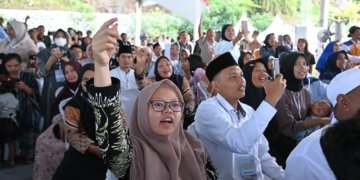 Warga Dari Berbagai Desa di NTB Sambut Antusias Peresmian Bendungan Meninting