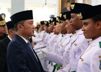 76 Anggota Paskibraka Siap Bertugas pada Upacara HUT ke-81 Kemerdekaan RI