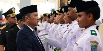 76 Anggota Paskibraka Siap Bertugas pada Upacara HUT ke-81 Kemerdekaan RI