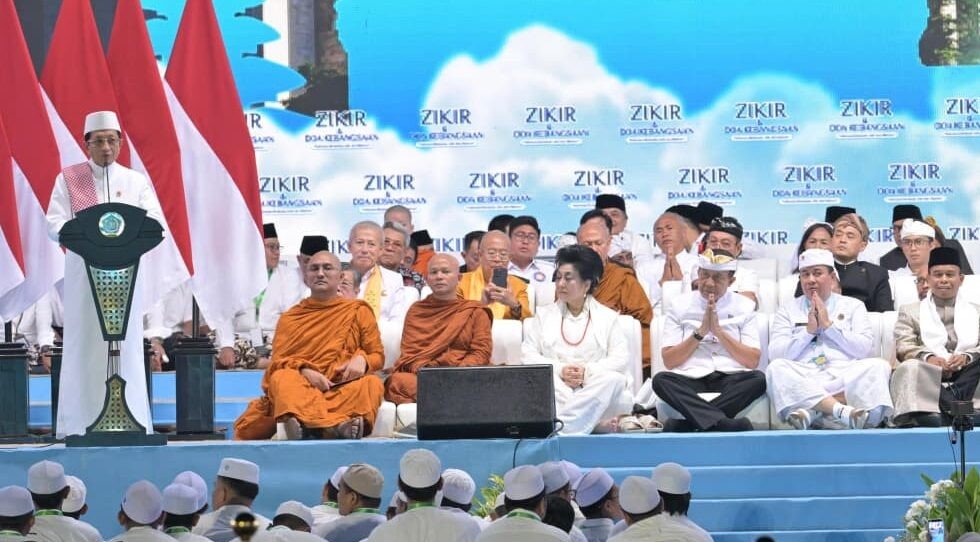 Doa Lintas Agama di Monas Jelang HUT ke-81 Kemerdekaan RI ke 81