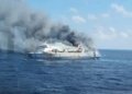 KMP Mutiara Sentosa 2 terbakar di perairan utara Sumenep, Madura_2