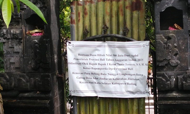 Kasus Dana Hibah Pura di Jimbaran