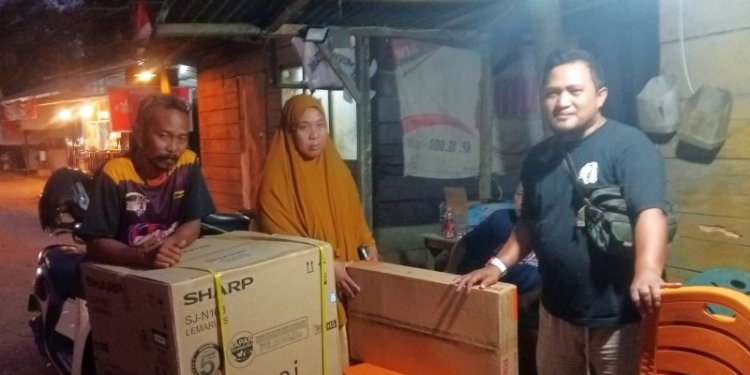 Humas PT Erianti Mandiri Sejahtera Salurkan Santunan._2