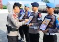 Kapolda Maluku Utara, Irjen Pol. Arif Budiman saat mencoret photo
