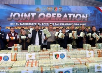 Kapal Pengangkut 1 Ton Narkoba Terdaftar Milik Perusahaan Malaysia
