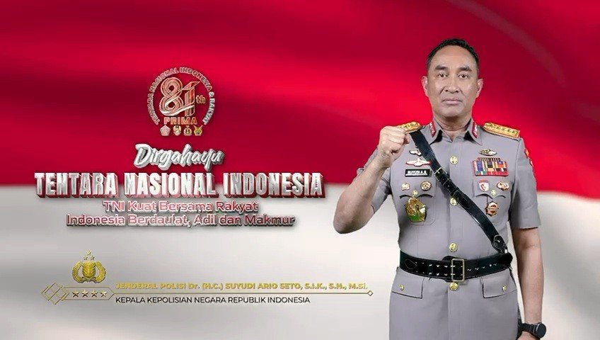 Kapolri Tegaskan Sinergi Kuat TNI–Polri untuk Indonesia
